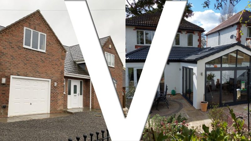 Double Storey Extension Before and After