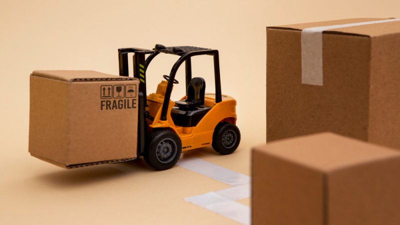 Forklift Truck Is Used For