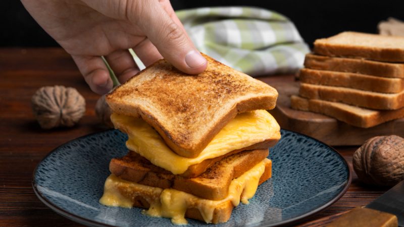 Cheese Toastie in Air Fryer