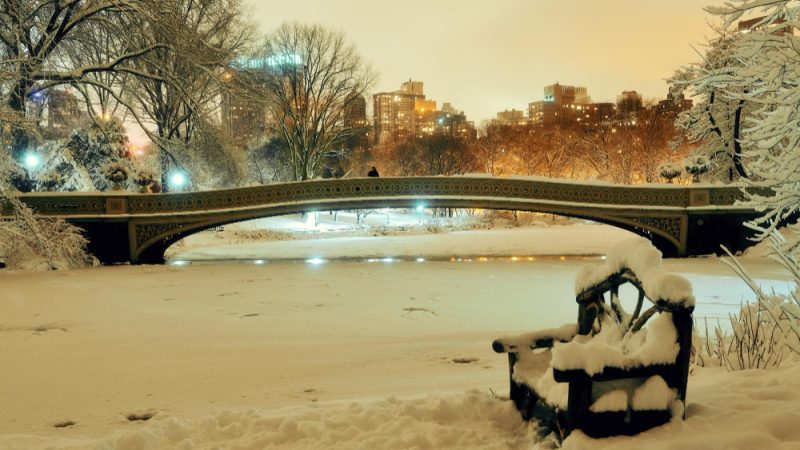 winter by the river london bridge