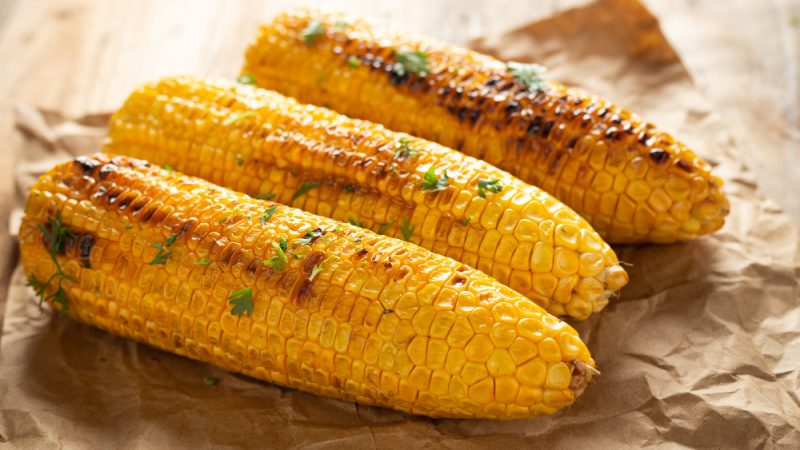 Air Fryer Sweetcorn