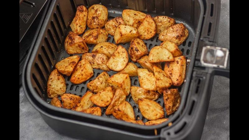 Potato Cubes in Air Fryer