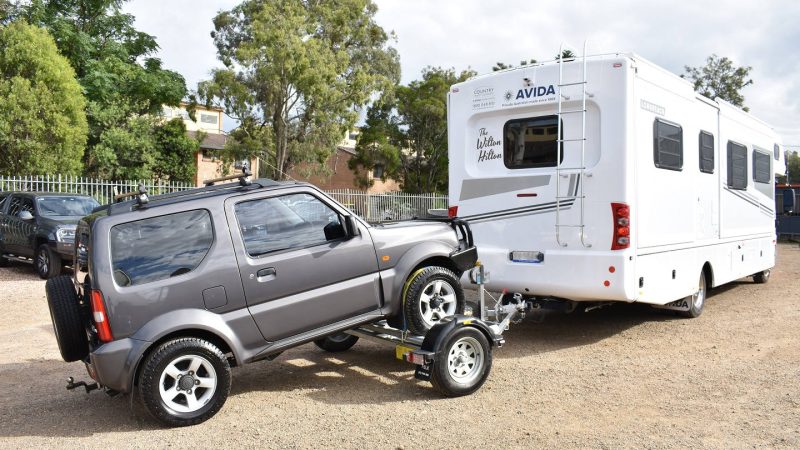 Motorhome Tow Car