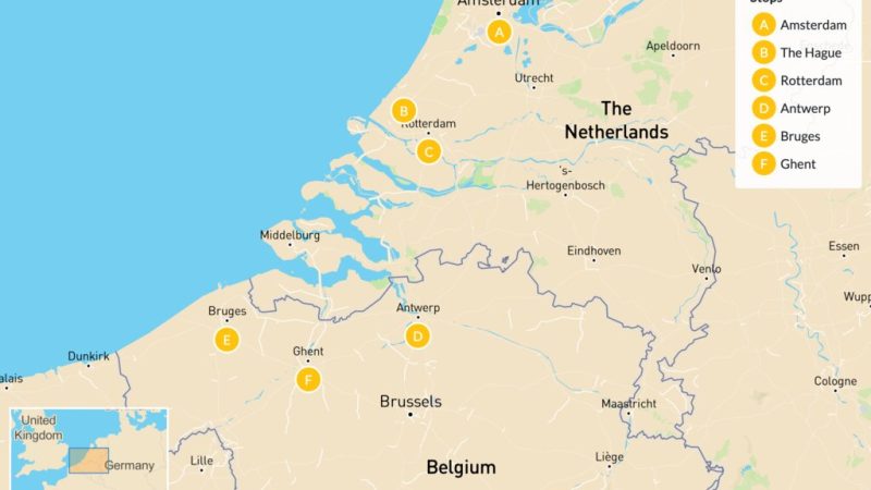 Holland Map Rotterdam