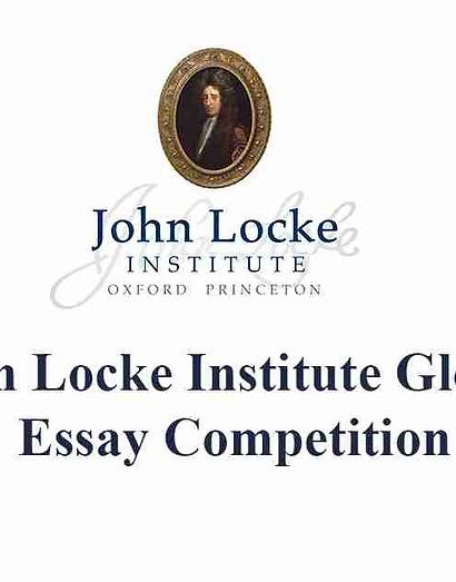 John Lock Academic Essay Contest