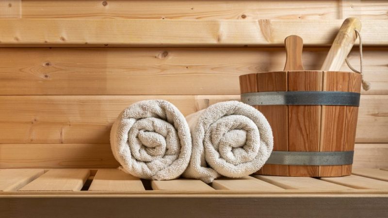 Nude at Sauna