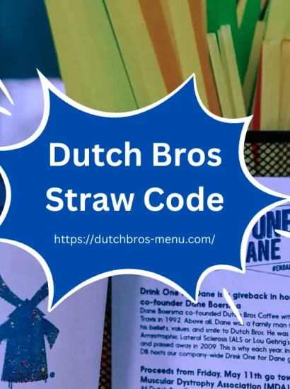 Dutch Bro Straw Meaning