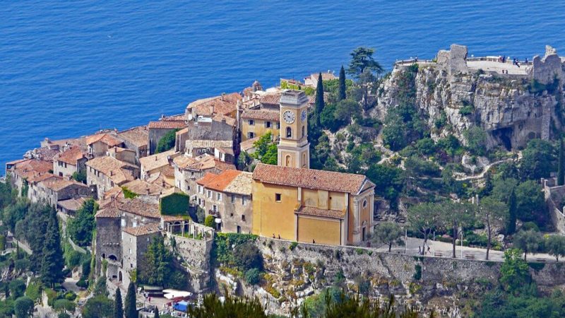 Eze Town France