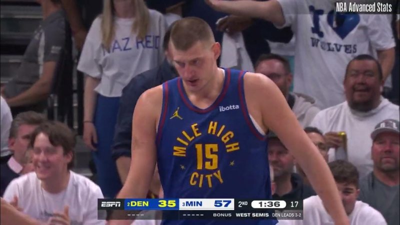 Jokic Stats vs Timberwolves