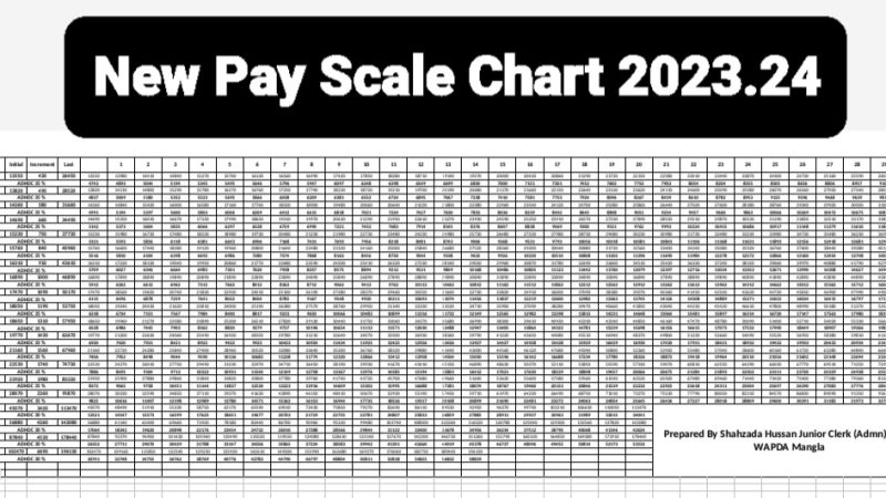 NICS Pay Scale