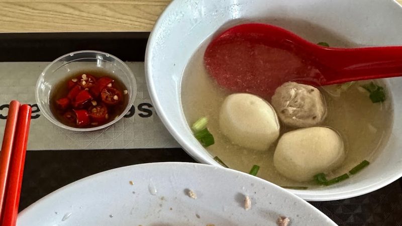 Bukit Merah View Fishball Minced Meat Noodle