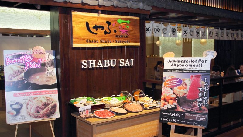 Shabu Sai Orchard Central Menu