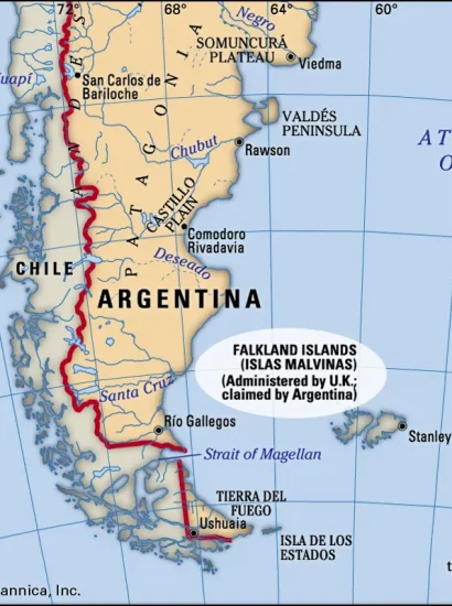 Falkland Islands Map