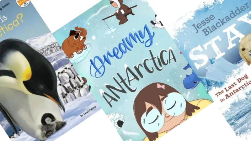 Book About 3 Kids Going to Antarctica