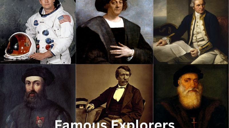 Famous Explorers in England