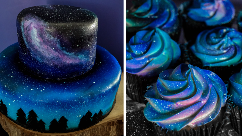 Galaxy Cake