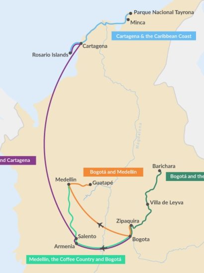 One Week Itinerary Colombia