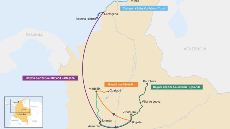 One Week Itinerary Colombia