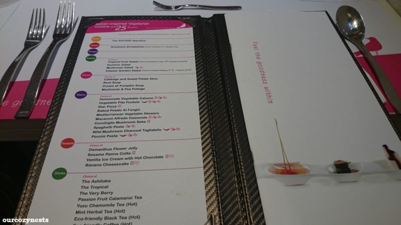 Sufood Raffles City Menu