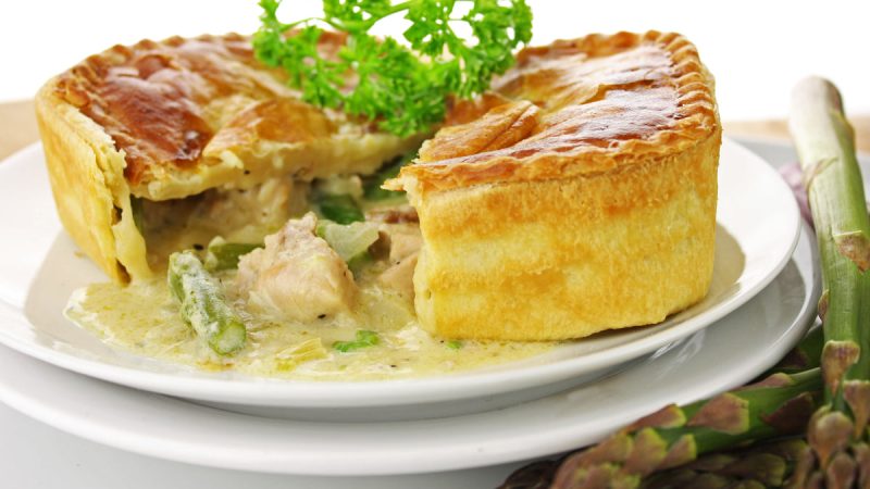 Chicken and Asparagus Pie