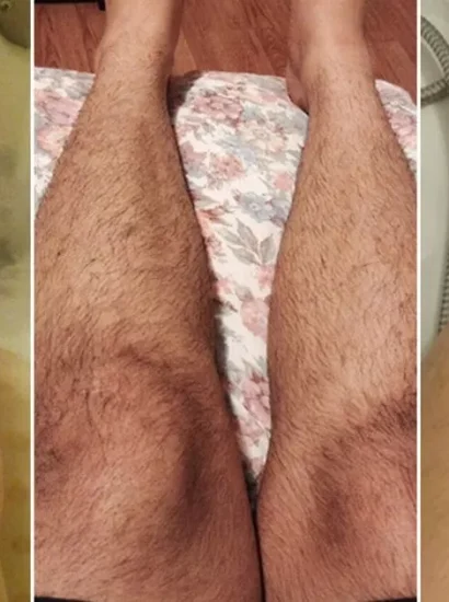 Women Unshaved Legs