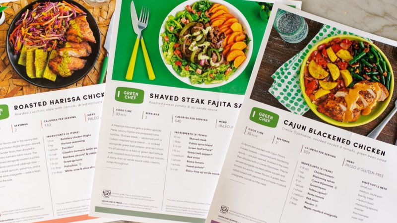 Green Chef Recipes