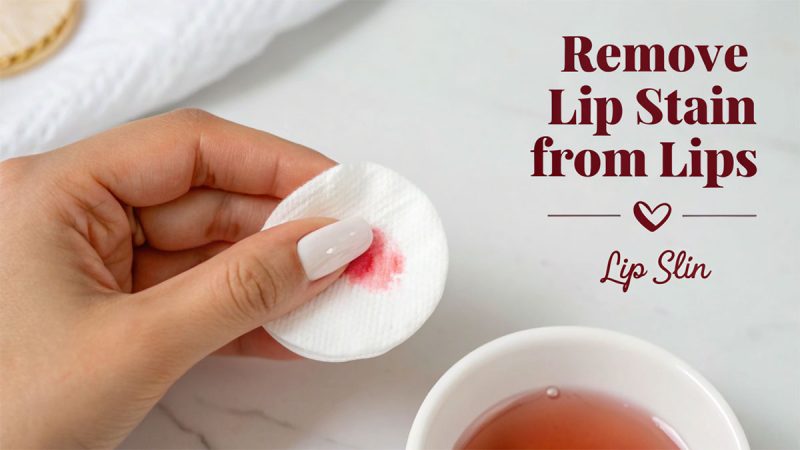 how to remove lip stain