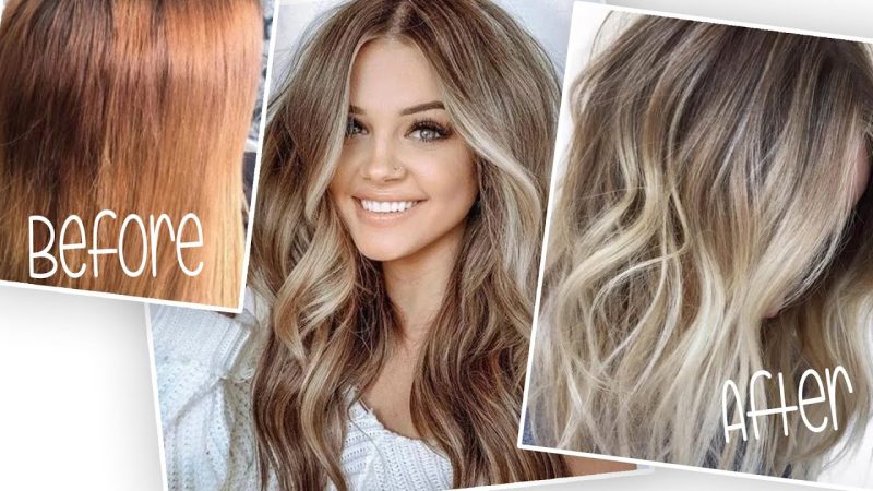 orange blonde hair color