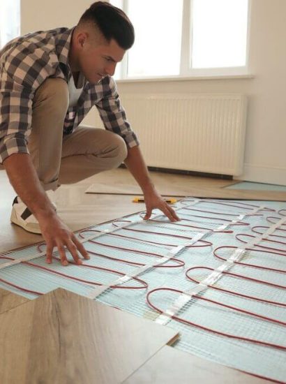 Heated Wood Floor