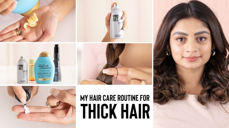 thick hair product